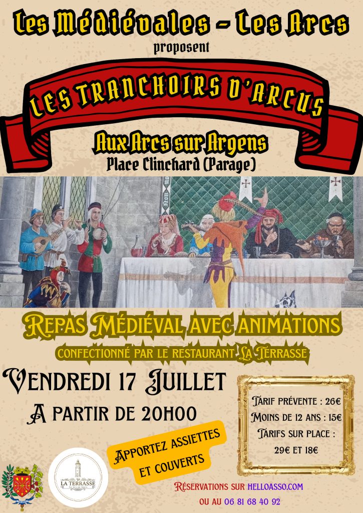 Médiévales des Arcs 2026